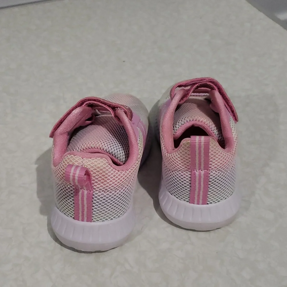 Nautica Pastel Rainbow Towhee Little Girls Sneakers Shoes‎ Sz 8